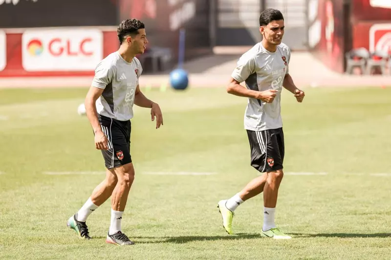 استعدادات الأهلي لمواجهة غزل المحلة: تفاصيل مران إمام ومروان عطية